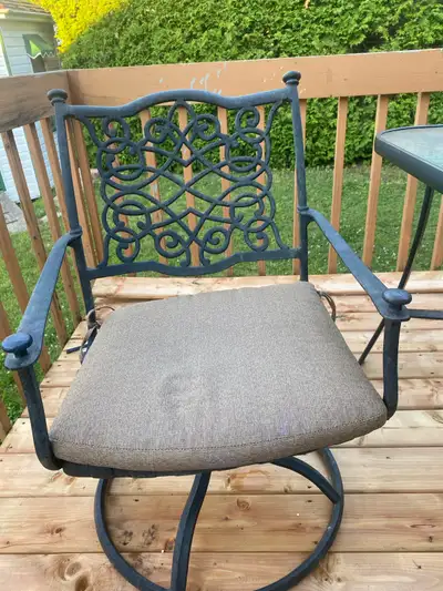 chaises de patio en métal, View more