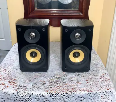 PSB Bookshelf Speakers in Real Wood Veneer Imagine Mini (3 PRS), View more