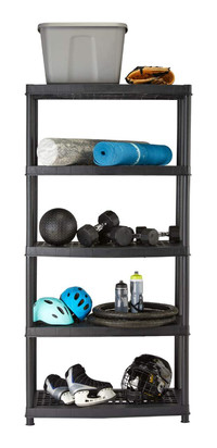 5-Shelf Adjustable Resin Racks