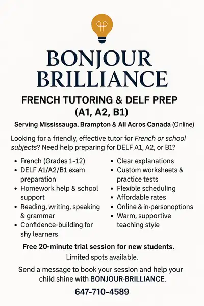 French Tutoring, View more