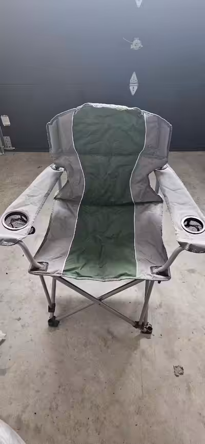 1x twin mattress 2x adult sleeping bags 2x foldable chairs 2x foam liners 1x camping stove Everythin...