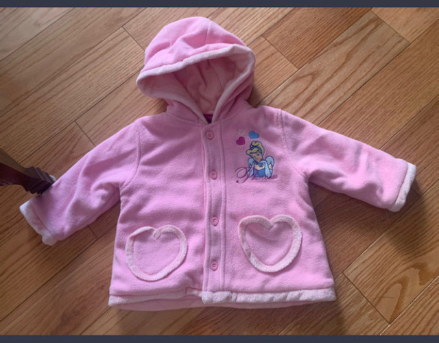 Disney Princess Cinderella girl’s size 2 fleece jacket  in Clothing - 2T in Owen Sound