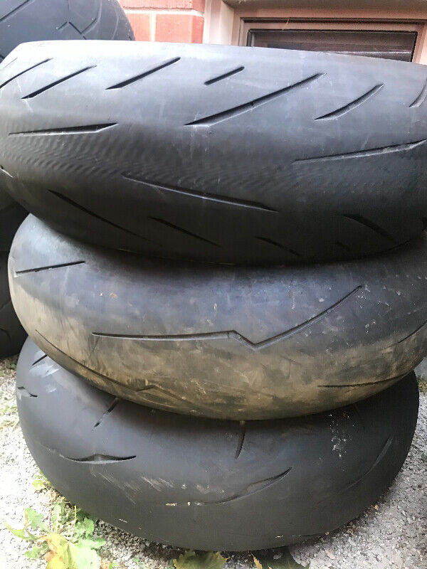 Motorcycle sportbike TIres cruisers Sportouring bike rubber used in Other in Barrie - Image 4