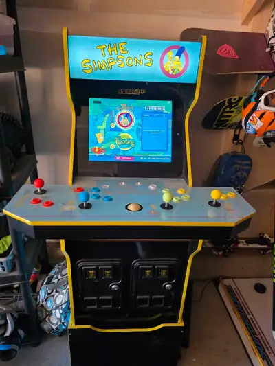 Simpsons Arcade1up, View more