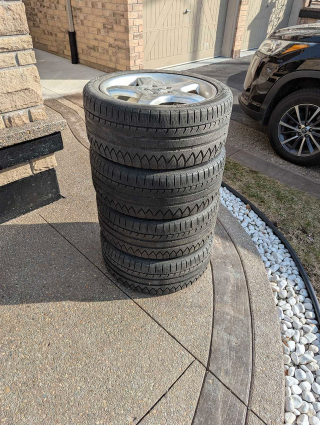 245/ 40R18 Winter Tires with Rims in Cars & Trucks in Mississauga / Peel Region - Image 3