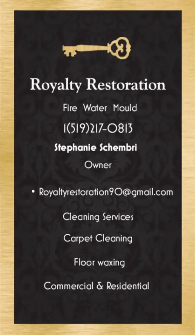  royalty restoration Cleaning