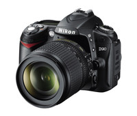 Nikon D90 w/2 Lenses (AF Nikkor 50mm 1:1.8 D and  AF-S 18-55mm)