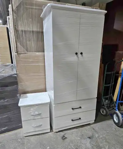 Wardrobe Nightstand Set, View more