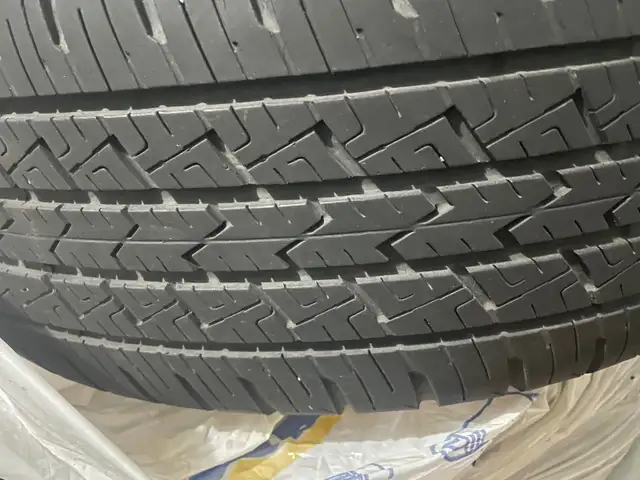 Four All Season tires on alloy rims for sale,  225/65/R17 in Tires & Rims in Mississauga / Peel Region - Image 5