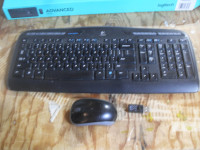 Logitech wireless key board and mouse