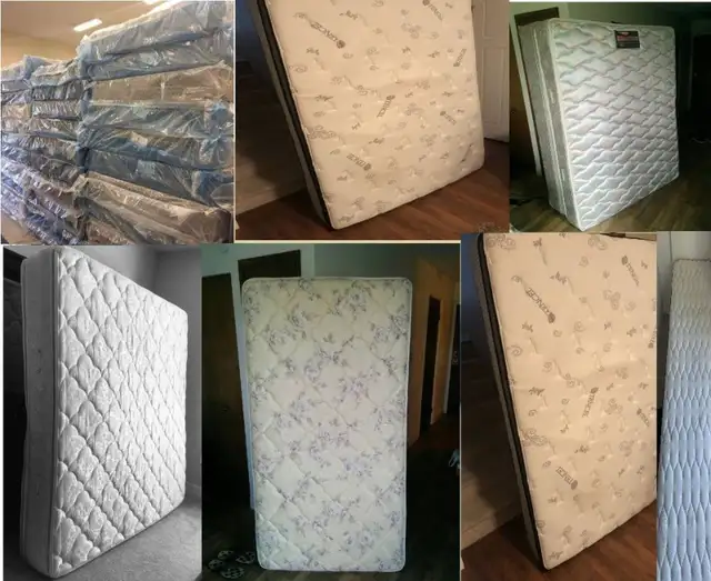 QUEEN DOUBLE AND SINGLE USED MATTRESSES FOR SALE in Beds & Mattresses in Delta/Surrey/Langley - Image 2