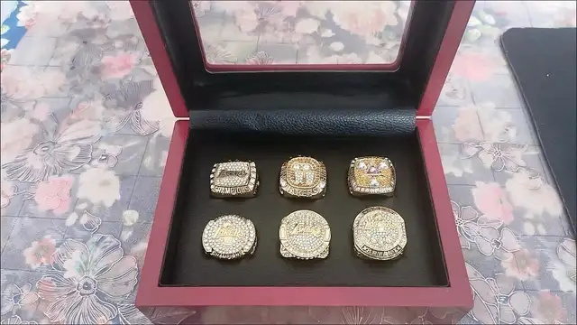 Kobe Bryant Los Angeles Lakers NBA championship ring set62863739059713129