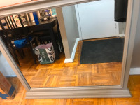 CLEARANCE-Large Green Wall/Dresser Mirror (42" X 47")