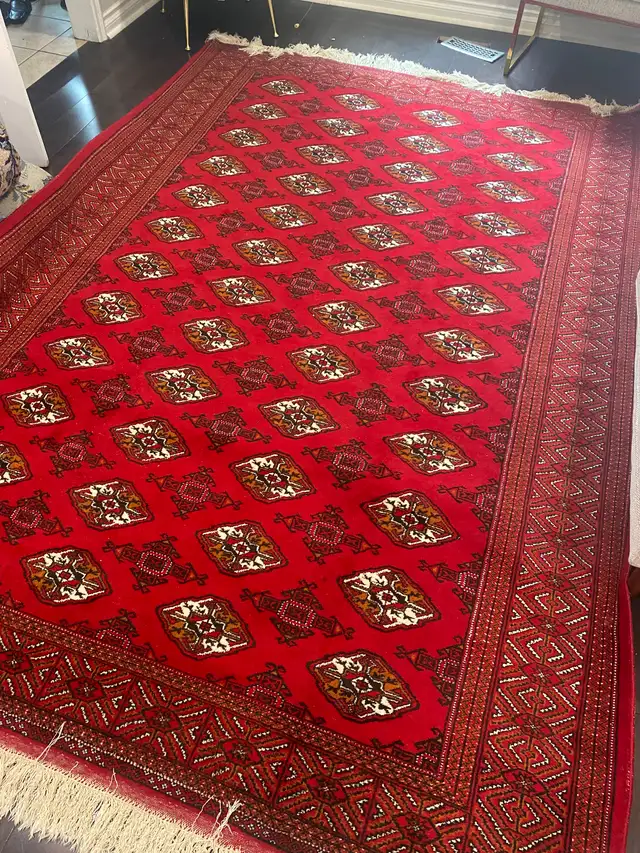 Persian torkman handmade rug ( Iran) in Rugs, Carpets & Runners in Markham / York Region - Image 3