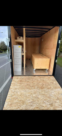 7x14 V nose Cargo trailer  778-706-0181