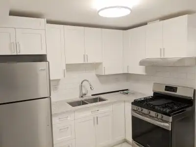 Hi there, Up for rent is one room in a three bedroom basement suite in the Burnaby Heights area. Thi...