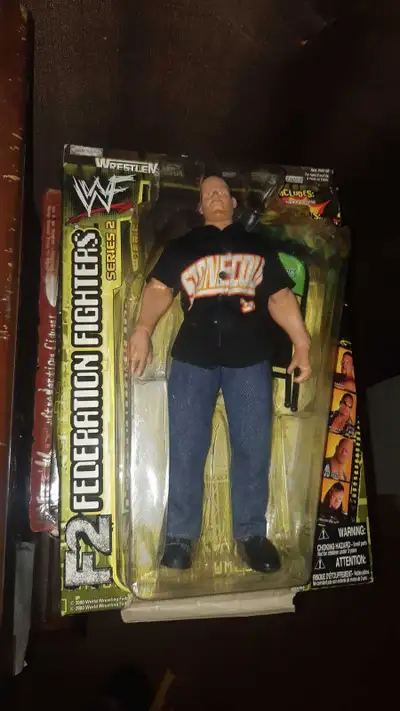Stone Cold Steve Austin 12" WWF Federation  Fighters Series 2, View more