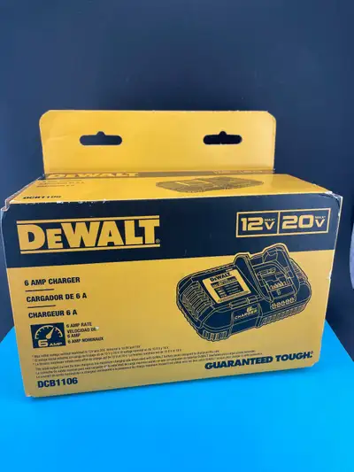 Dewalt DCB1106 6AMP Charger, View more