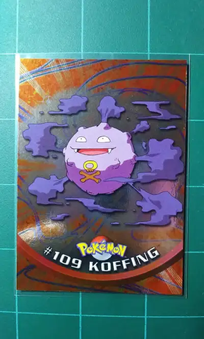 Pokemon Card Topps Series 1 # 109 Koffing Foil, View more