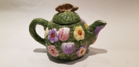 Ceramic hand paint Art tea pot