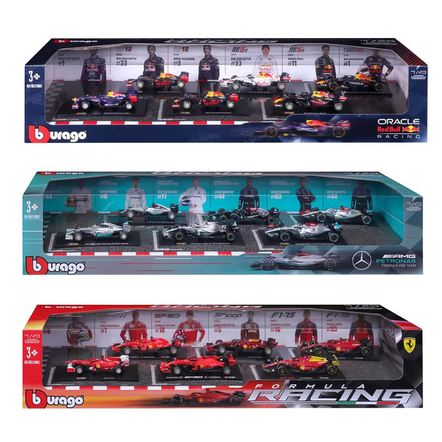 Bburago 1:43 Scale Highly Detailed Formula One Cars - 6 Pack in Arts & Collectibles in Mississauga / Peel Region