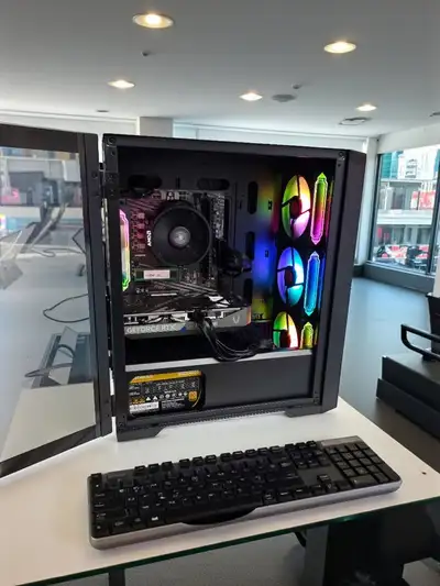 Uniway present new  GAMING PC Ryzen 5,16G, 1TB SSD RTX 5060, View more