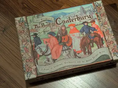 Road to Canterbury boardgame, View more