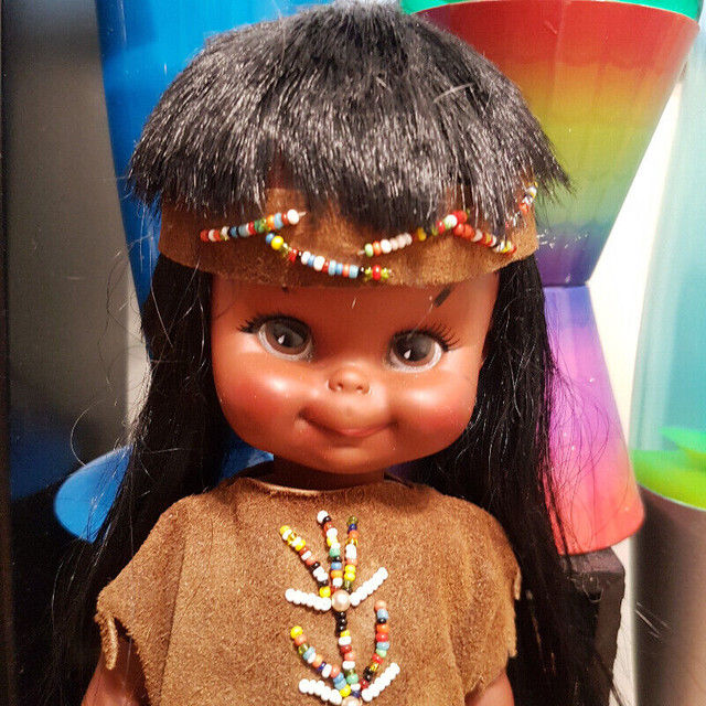 12" Native American Doll in Arts & Collectibles in Red Deer
