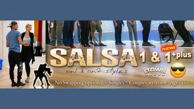 SALSA DANCE CLASSES LEVEL 1 + 1.5461885173589626880