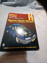 Haynes Saturn repair manual 87010