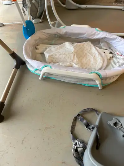 Fisher Price Stow and Go Bassinet, View more