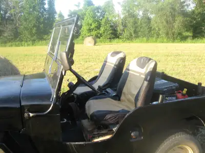 Willys Jeep CJ3B flat-fender 4 cyl. flathead L134 "Go-Devil" Motor was just rebuilt by professional...