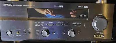 Built-in 6-channel power amplifier The Yamaha RX V557 6.1 Channel 540 Watt Home Theater Receiver off...