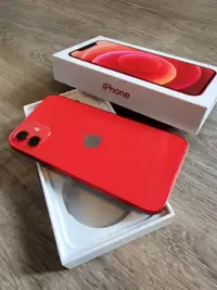 Apple iPhone 12 64G + Unlocked (Red)