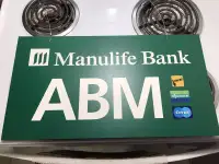 Manulife Bank ABM sign . 