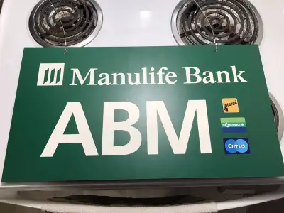 Manulife Bank ABM sign ., View more