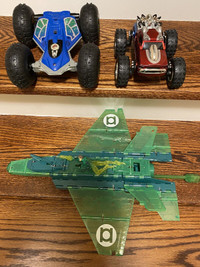 Monster Trucks and Fighter Plane