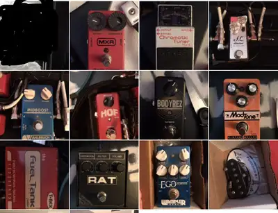 Lot de PÉDALES À vendre et autres(wampler,xotic...), View more