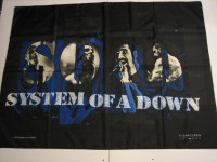 2002 SYSTEM OF A DOWN FABRIC POSTER WALL FLAG BANNER