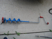 6 inch ice auger