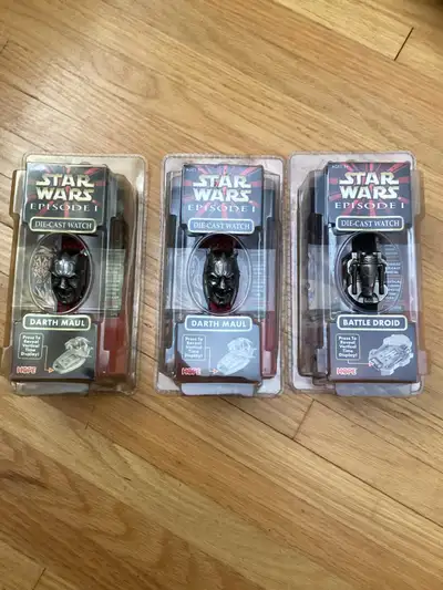 Darth Maul die-cast watch, View more