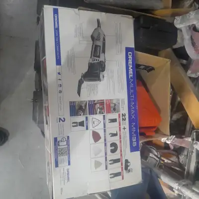 For sale: a never used Dremel Multimax mm35. All items as shown. Asking 100. Brand new at Canadian T...