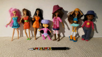 Poupée style Barbie mini