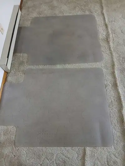 Two Office Chair Mats, View more
