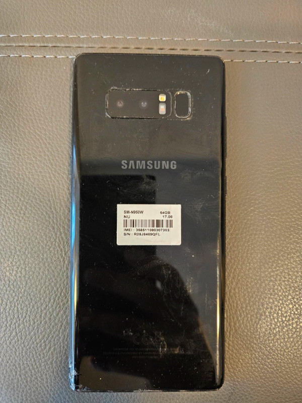 Samsung Galaxy Note 8 64GB Phone in Cell Phones in Oakville / Halton Region - Image 2