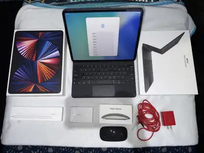 Apple 12.9-inch iPad Pro - 5th Gen(WiFi + Cell 128GB) $1450, View more