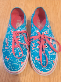 Hello Kitty Vans Shoes - Men 6.5  Women 8