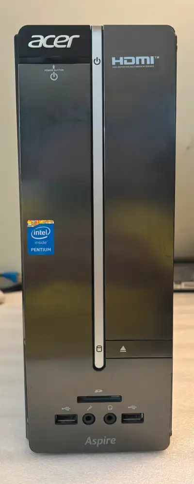 Acer Aspire Windows 11 120GB SSD 8GB RAM WiFi Compact Desktop PC, View more