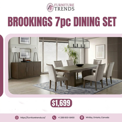 Huge Discount Offers on 7pc Dining Sets starts from $699, View more