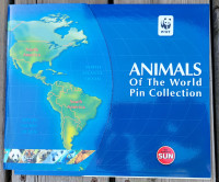 World Wildlife Federation pin collection